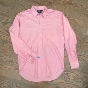 Red pin strip button down Polo Ralph Lauren dress shirt